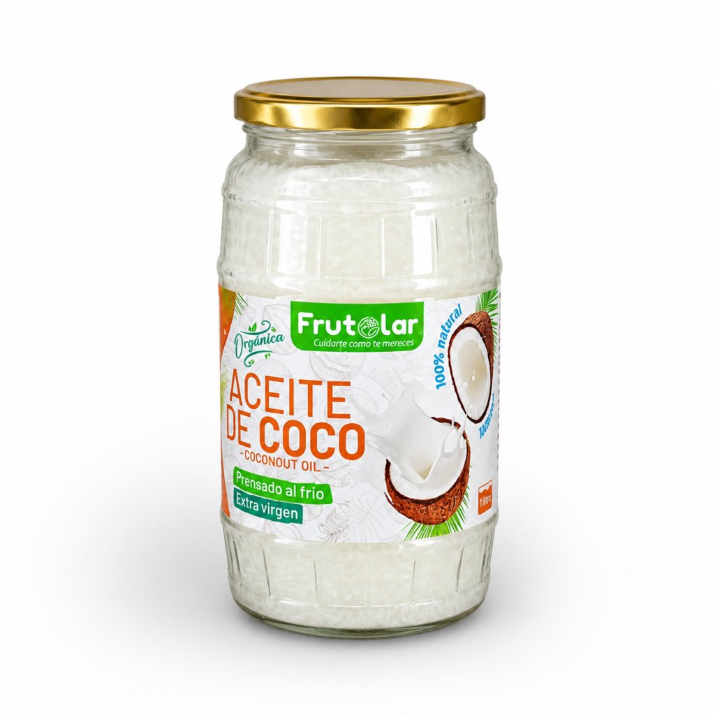 Aceite de coco 850ml Frutolar extra virgen