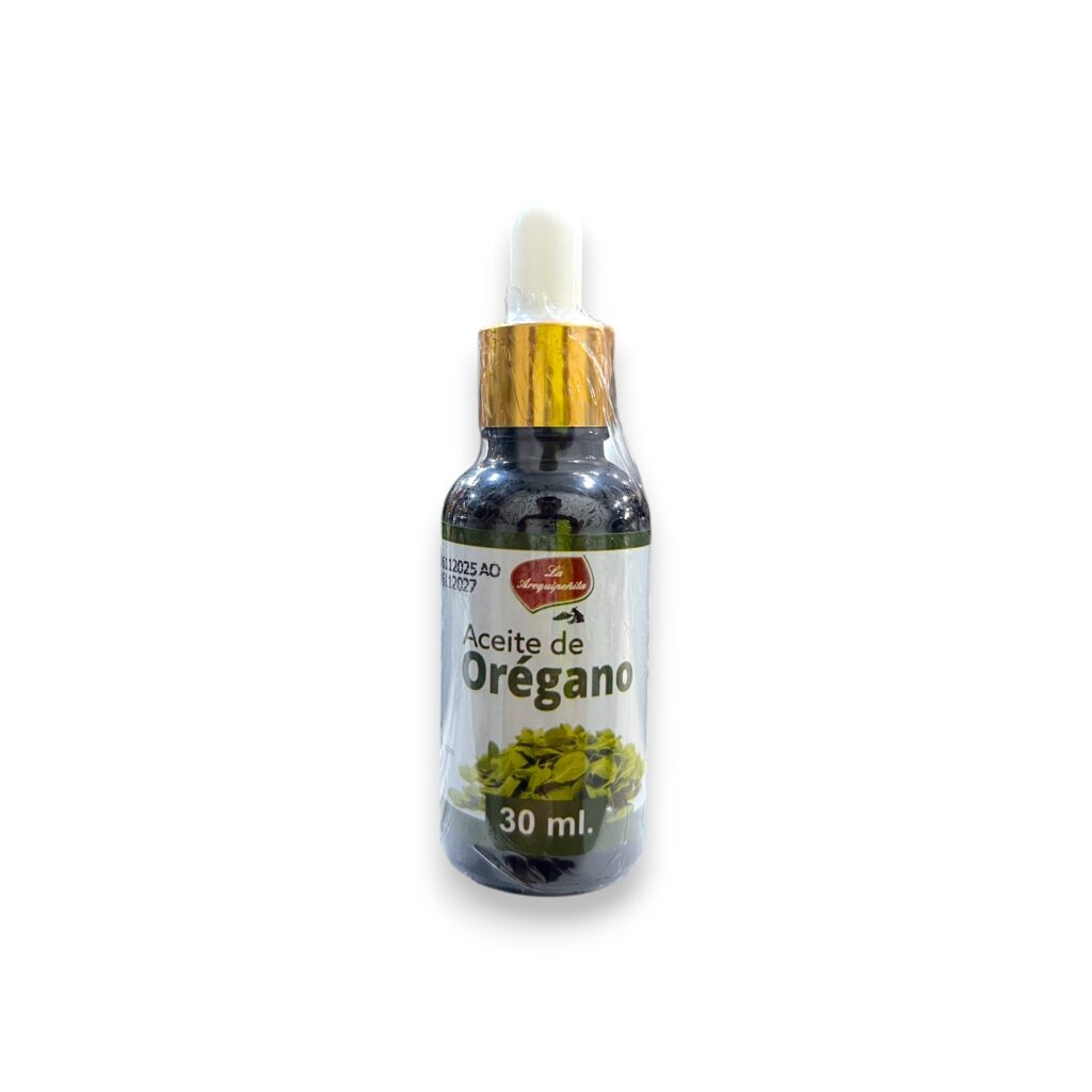 Aceite de oregano c/ gotero 30ml La Arequipeñita ext.v