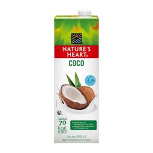 Leche de coco sin azucar 946ml Nature's heart